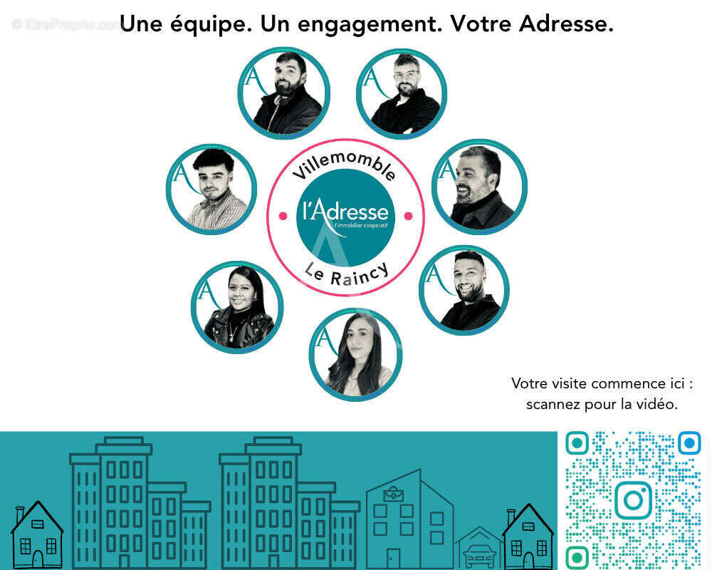 Appartement à VILLEMOMBLE