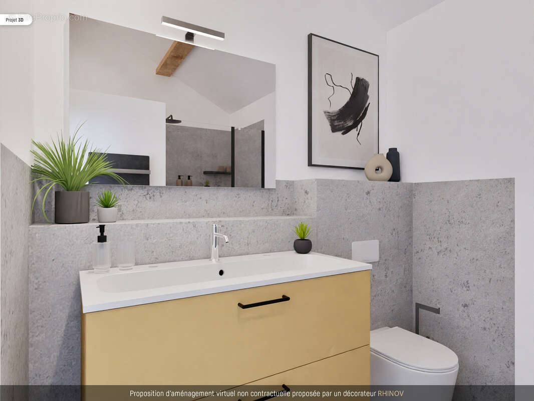St-Just-St-Rambert, maison d'architecte 147 m², 4 chambres, garage double sur terrain de 985 m² - photo 50