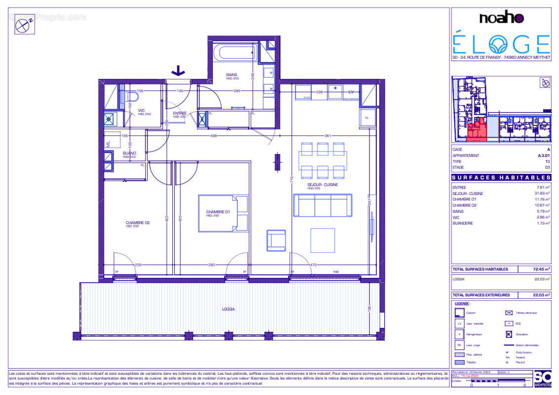Appartement à ANNECY