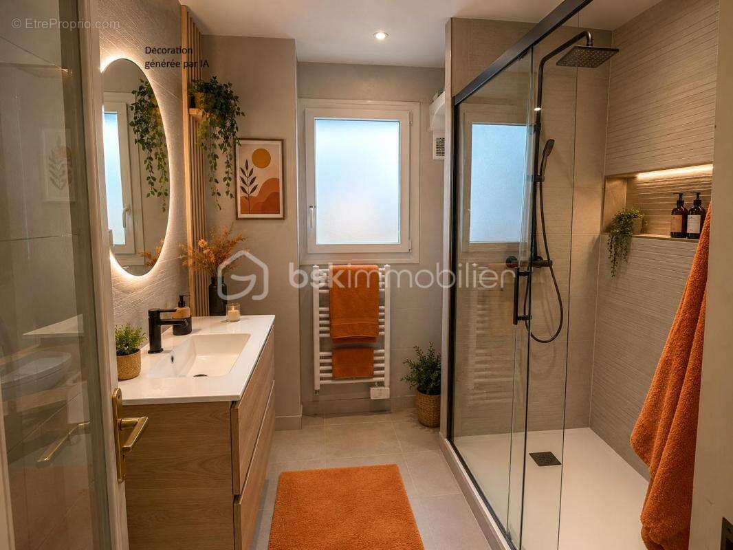 Balaruc les Bains, villa 2 chambres et une 3ème dans une annexe 88 m² environ proche commerces - photo 12