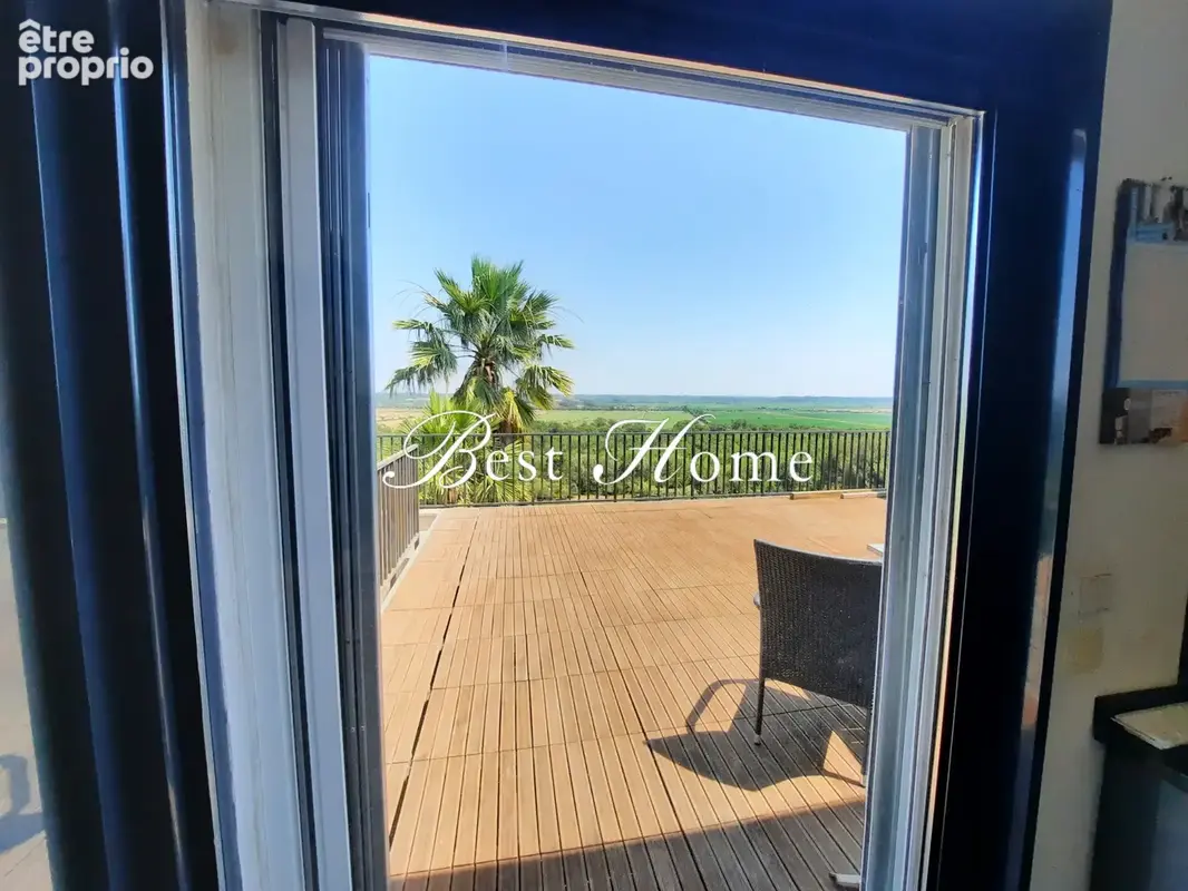 Vue exceptionnelle , Vente au coeur de la  Camargue gardoise , Villa d architecte + superbe terrain a batir - photo 12