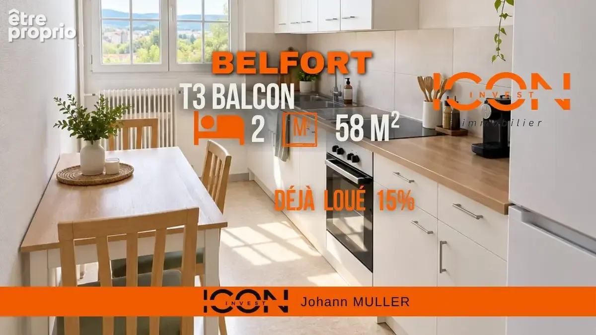 Photo Appartement à Belfort au prix de 35 000€
