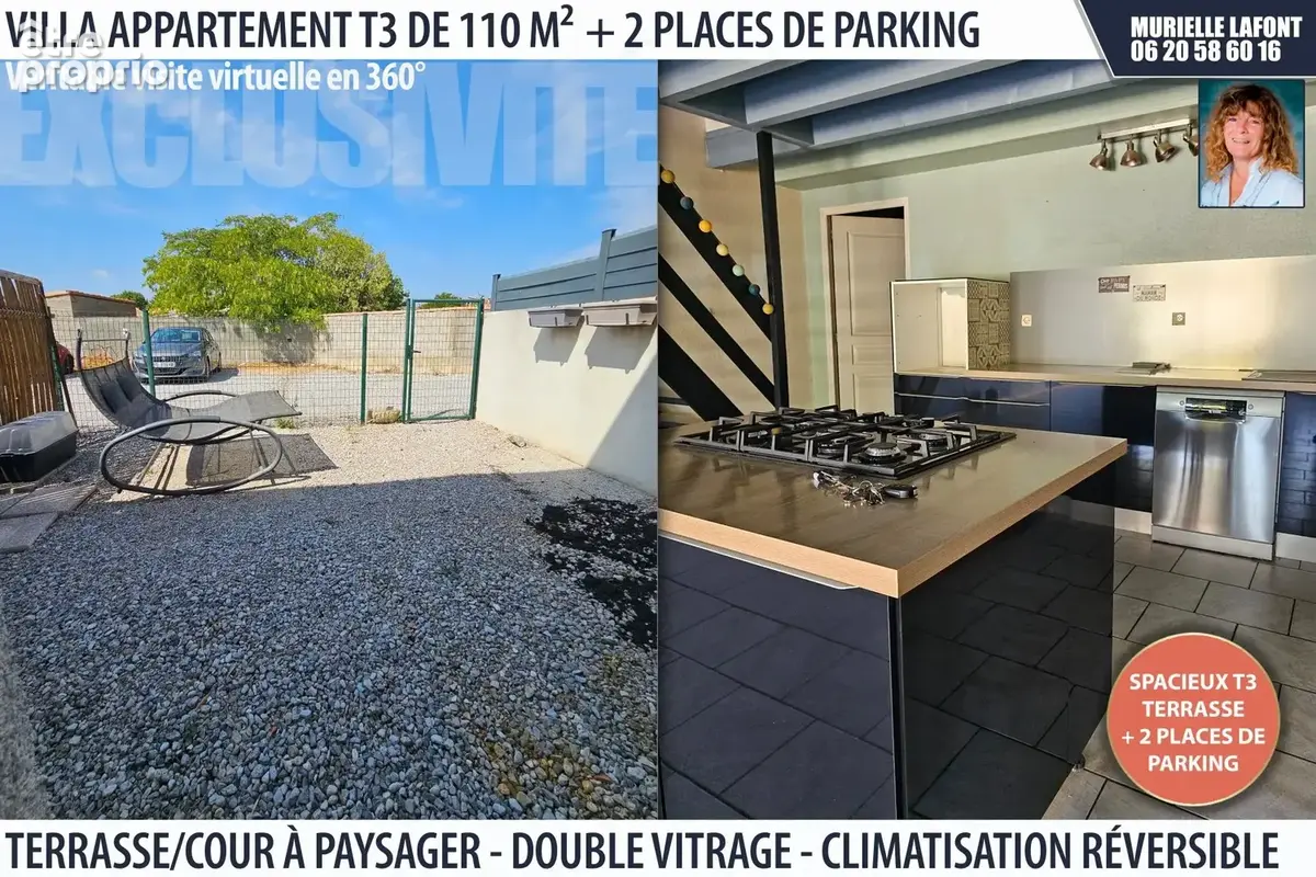 Maison/villa 110 m² + terrasse/cour et parking - photo 11