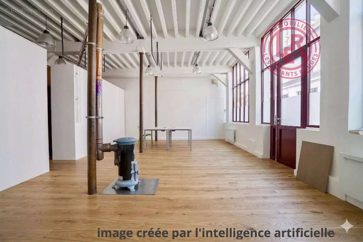 Paris 11ème - folie-méricourt  - loft atelier - photo 2