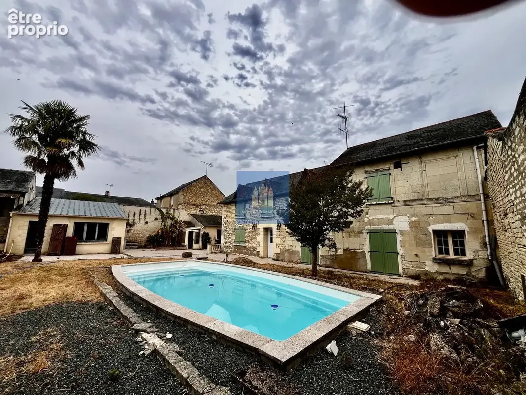 ANTOIGNE (49)  Maison de charme 3 CH avec piscine - photo 2
