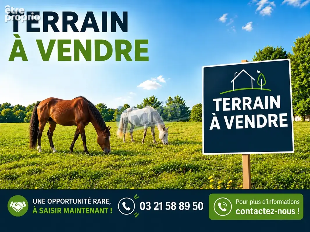 Photo Terrain à Tincques au prix de 37 000€