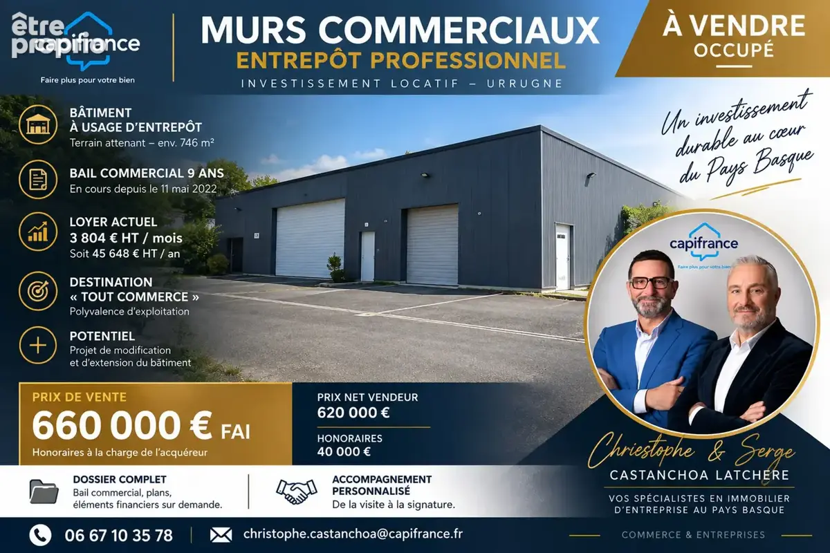 Commerce à URRUGNE