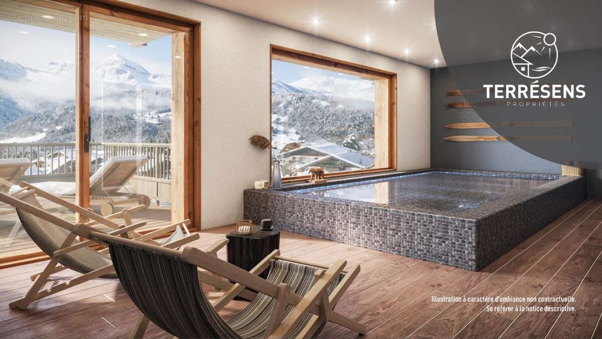 Appartement t3 cabine - résidence les balcons de juliette à notre-dame-de-bellecombe - photo 3