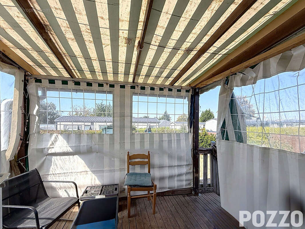 Mobil home 2005 Saint Pair Sur Mer 4 pièce(s) 35 m2 sur 231m² de parcelle - photo 7