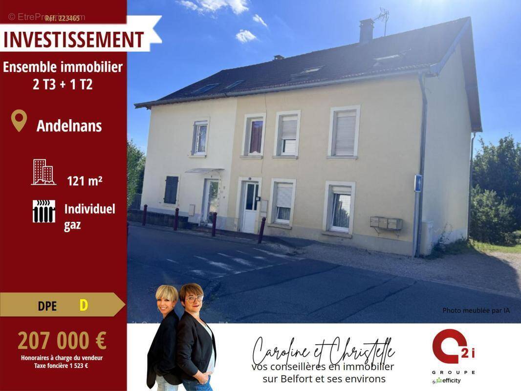 Appartement à ANDELNANS