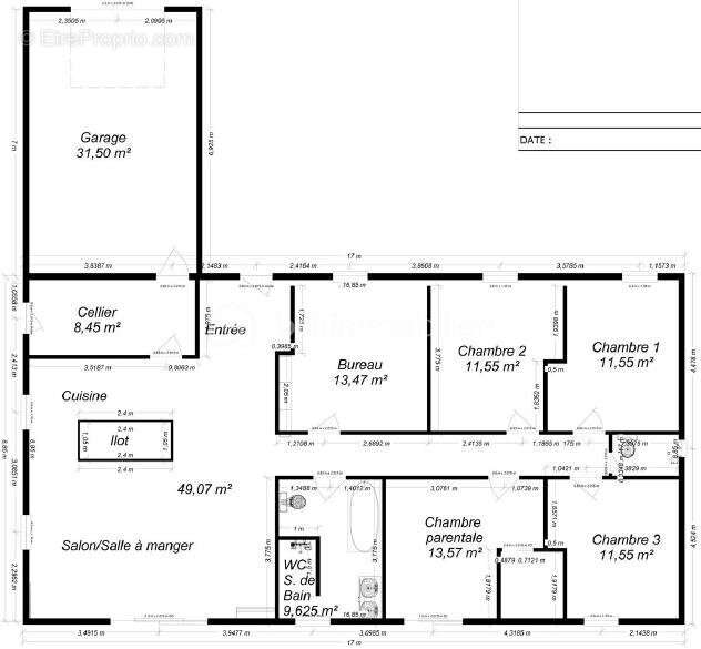 Maison ossature bois 165 m² Jardin 2000m2 clos– DPE B/A – 4 chambres + bureau – Piscine – Climatisation - photo 20