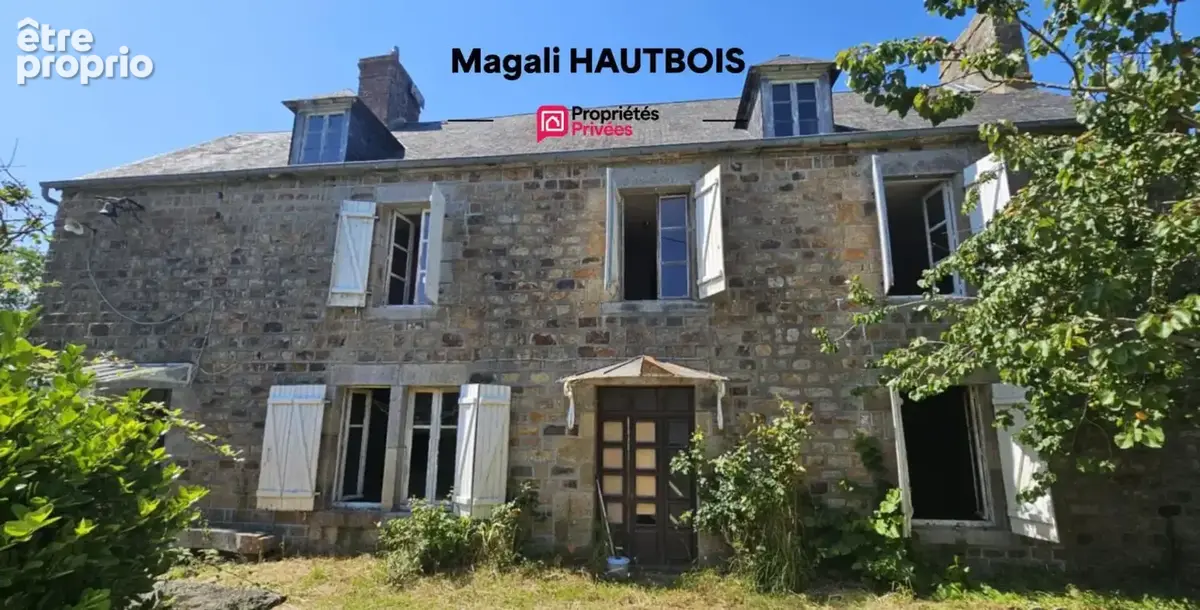 Maison en pierre à rénover et dépendances  Le Val Saint Père 6 pièce(s) 149 m2 - photo 3