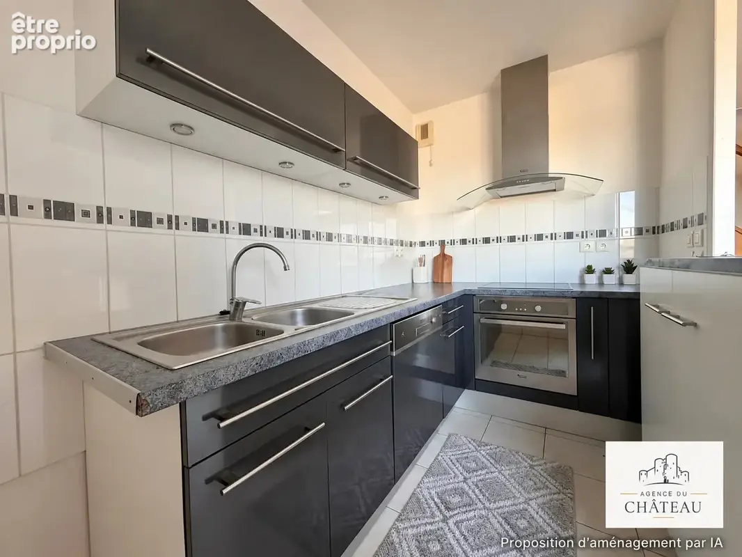 T3 en Duplex avec balcon et stationnement - photo 3