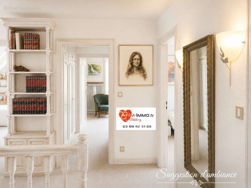 Maison architecte 253m2   Parc 22 ares- Plain-pied 6 chambres orientation ouest - photo 15