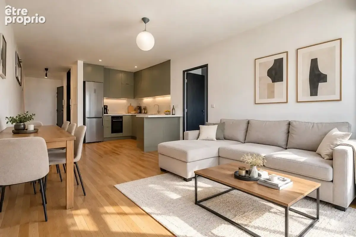 Appartement deux pièces - rue beaumarchais - 93100 montreuil - photo 3