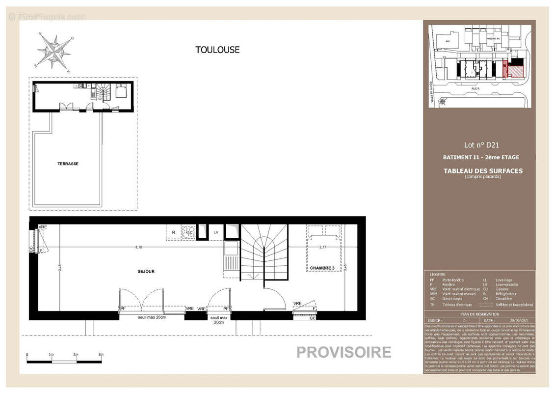 Appartement à TOULOUSE