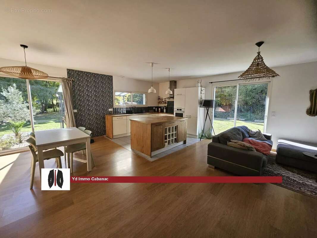 Maison à CABANAC-ET-VILLAGRAINS