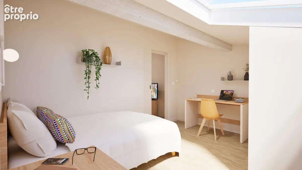 Appartement Sete 2 pièce(s) 22.44 m2 résidence étudiante - photo 7