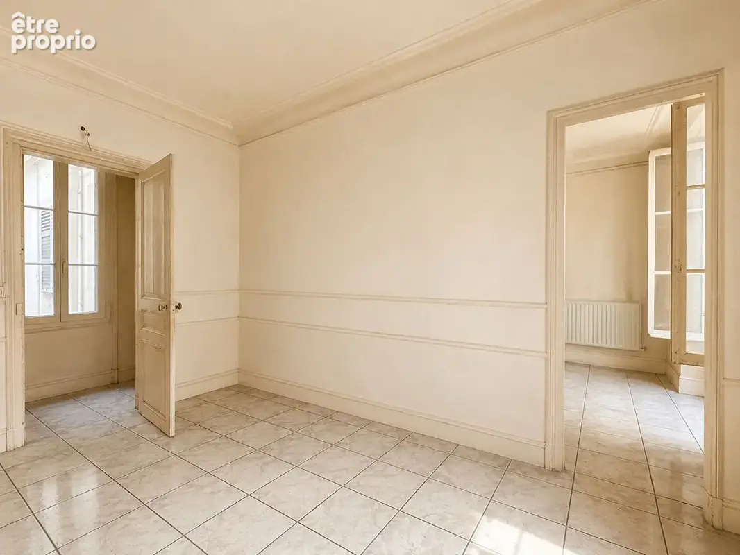 3 pièces à rénover - cour terrasse - photo 3