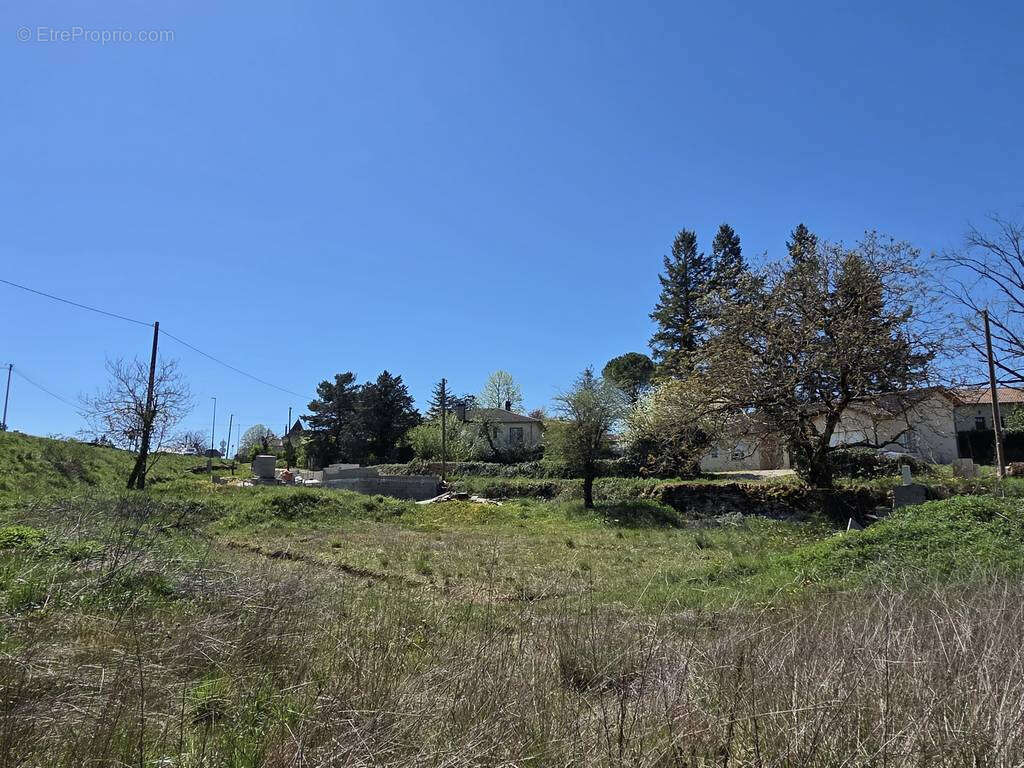 Terrain à VILLENEUVE