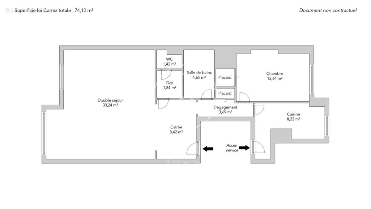 Appartement à PARIS-16E