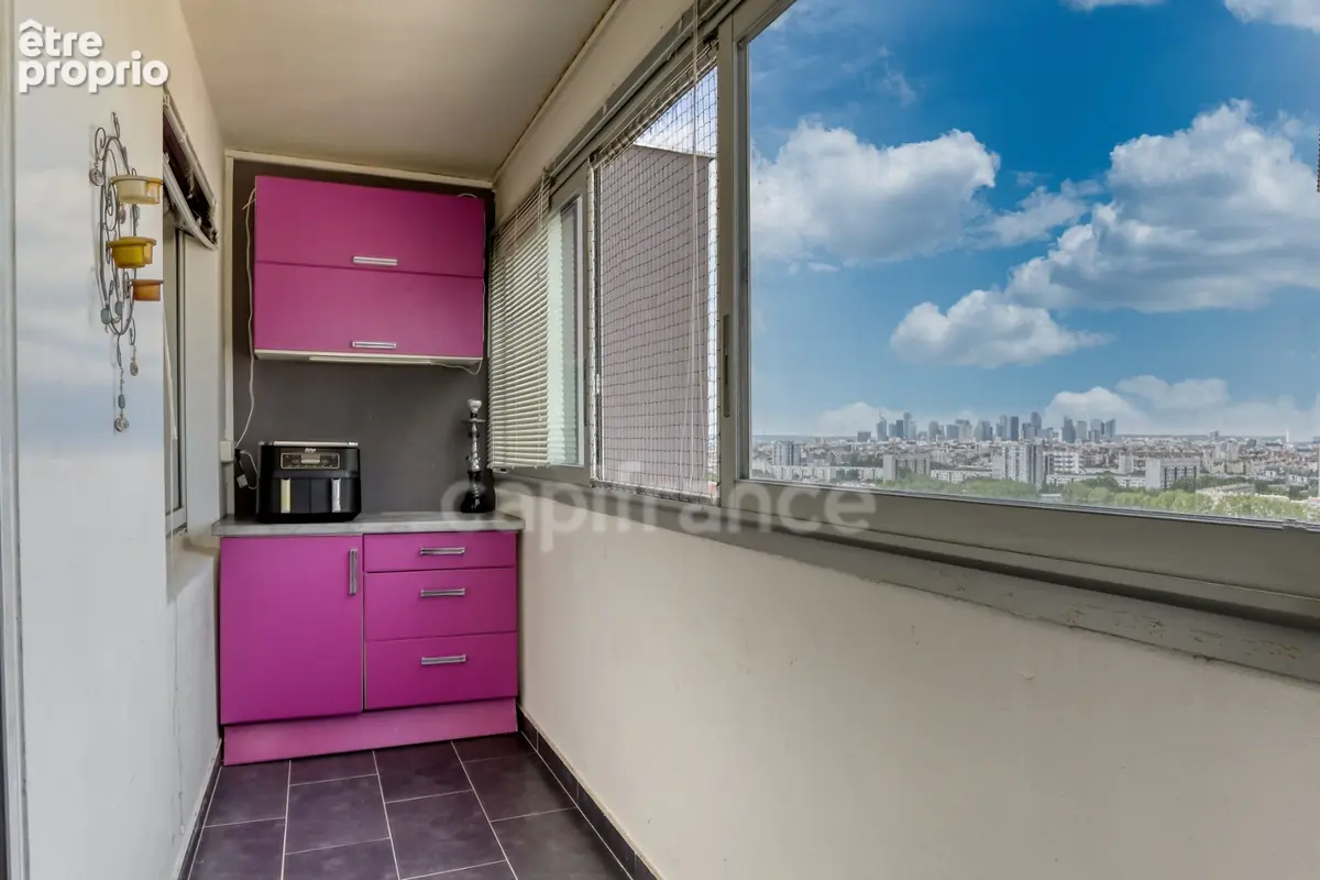 Exclusivite a gennevilliers (92) – 5 pièces 113,68 m² – 17e et dernier étage – vue panoramique – 2 loggias une vue qui change to - photo 3