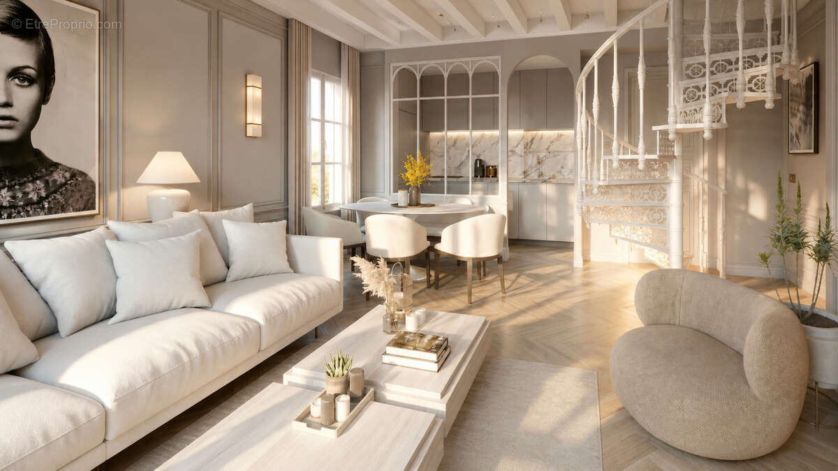 Duplex d'exception avec terrasse et vue tour Eiffel! - photo 4