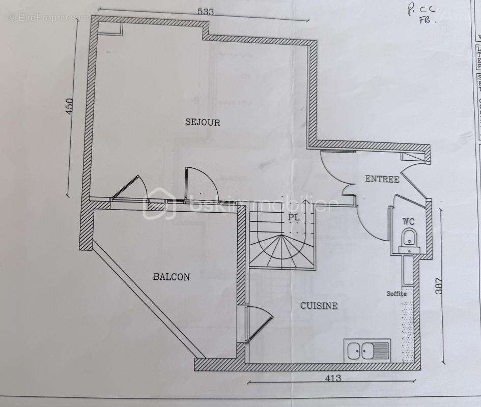 Appartement à MAGNY-LE-HONGRE