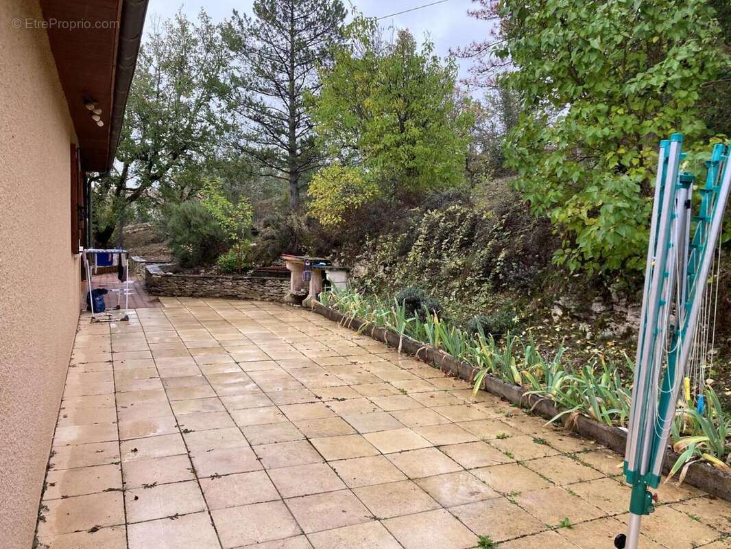 terrasse prolongement cuisne - Maison à CAHORS