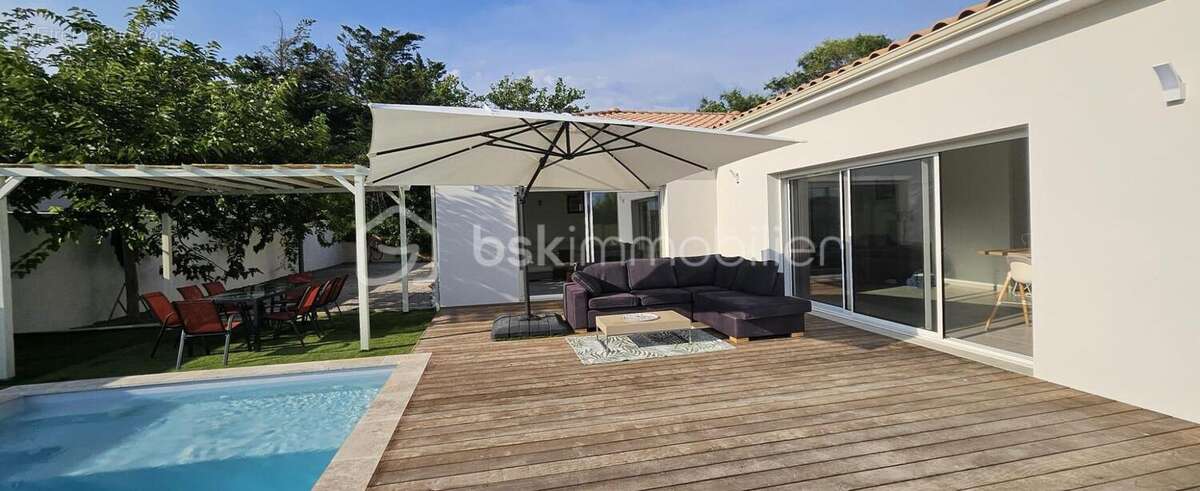 Villa 154 m2 de plain pied avec piscine - photo 13