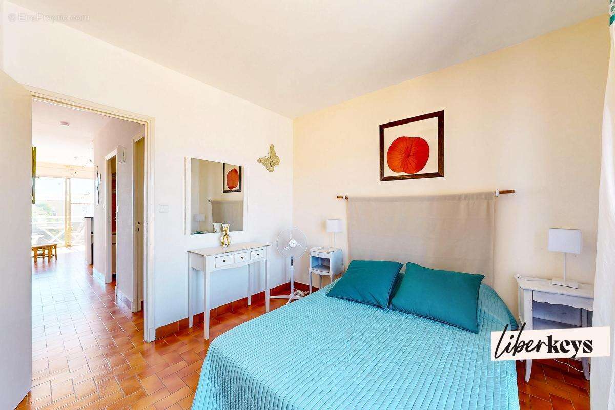 Port-La-Nouvelle : Appartement T2 traversant et lumineux–double extérieur vue mer/lac - photo 8