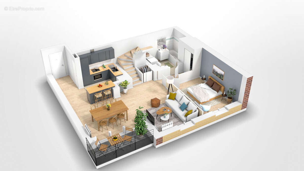 Appartement à BOIS-COLOMBES