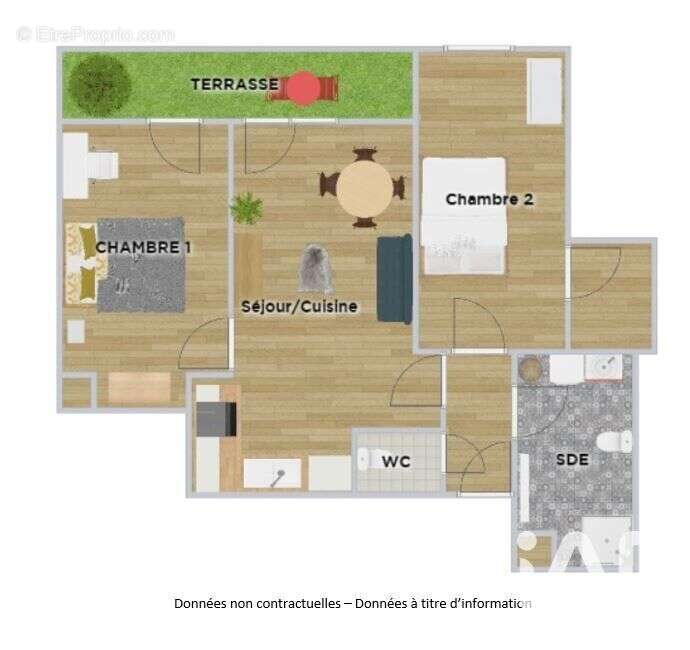 Photo 8 - Appartement à JOUY-LE-MOUTIER