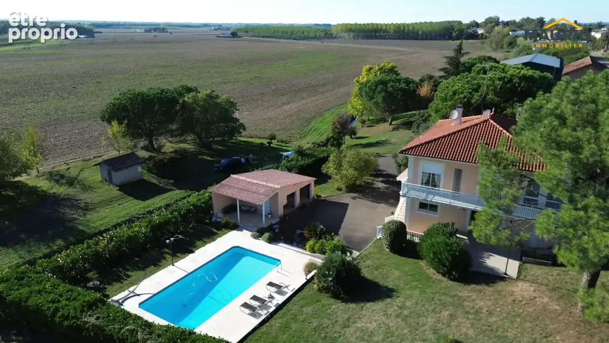Maison 4 chambres avec piscine, double garage et terrain de 1 848 m2   environnement calme - marmande - photo 16