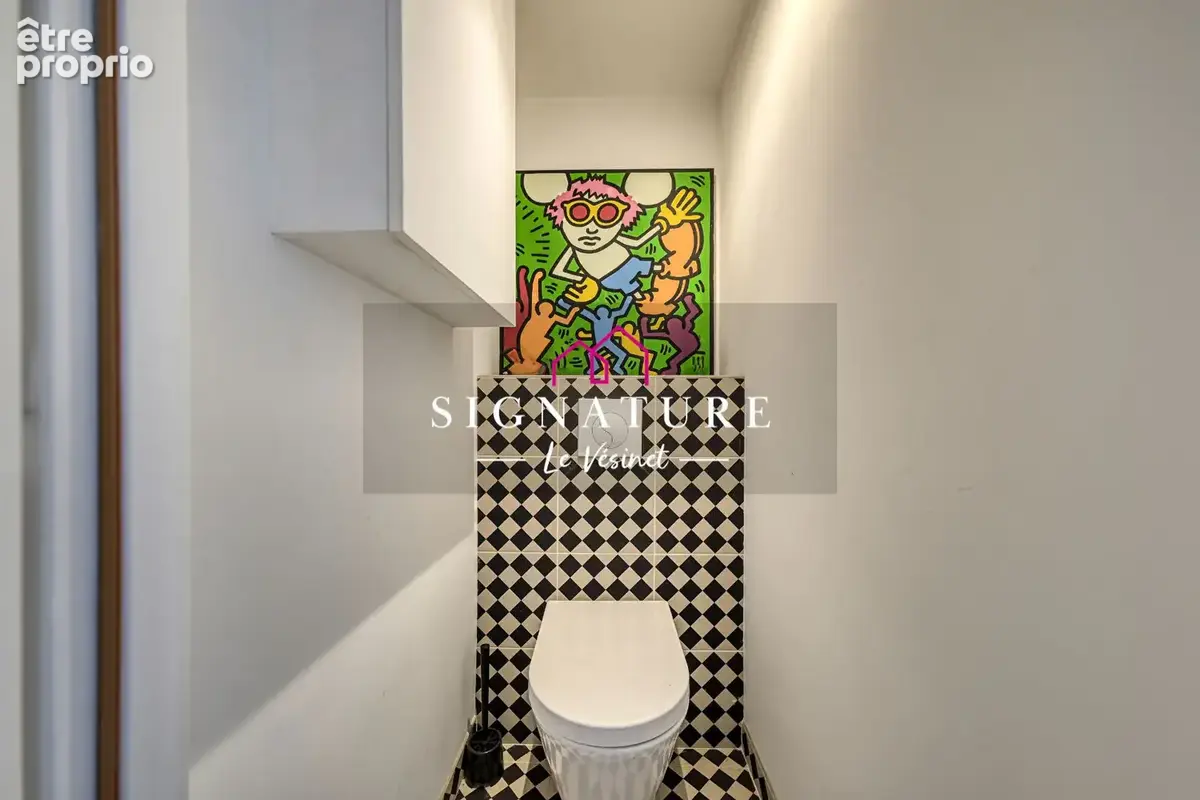 LE VÉSINET - Un appartement au charme singulier, comme une maison - photo 14