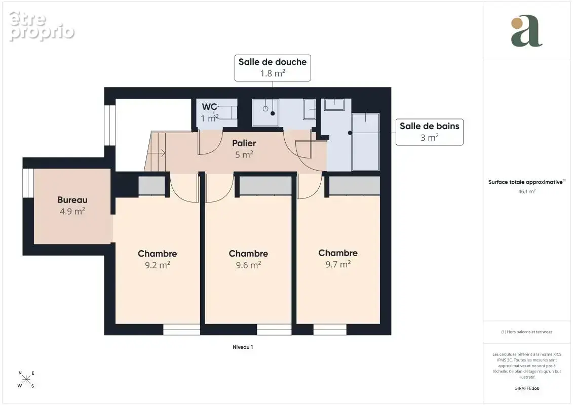Maison duplex 90m2 avec grande terrasse 36m2 en vente à Paris 20e - photo 20