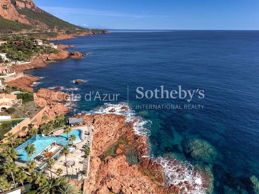 Villa pieds dans l’eau à Anthéor – Front de mer Côte d’Azur, entre Cannes et Saint-Tropez - photo 6