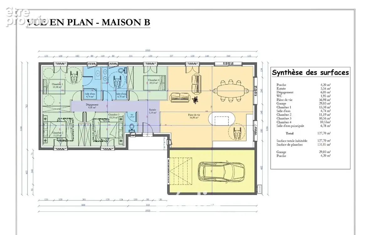 Maison 5 pièces 128 m² à vendre à Gond-Pontouvre (16160) - photo 8