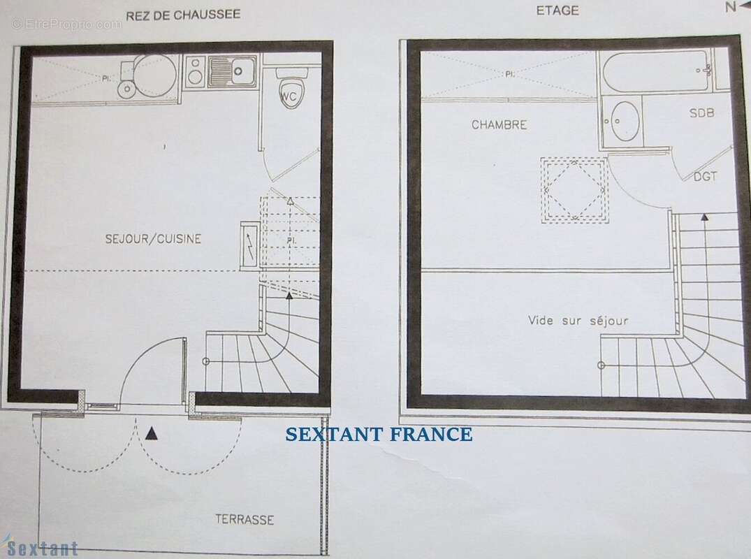 Exclusivite - villa t2 34 m².  meublée. terrasse. parking. - photo 12