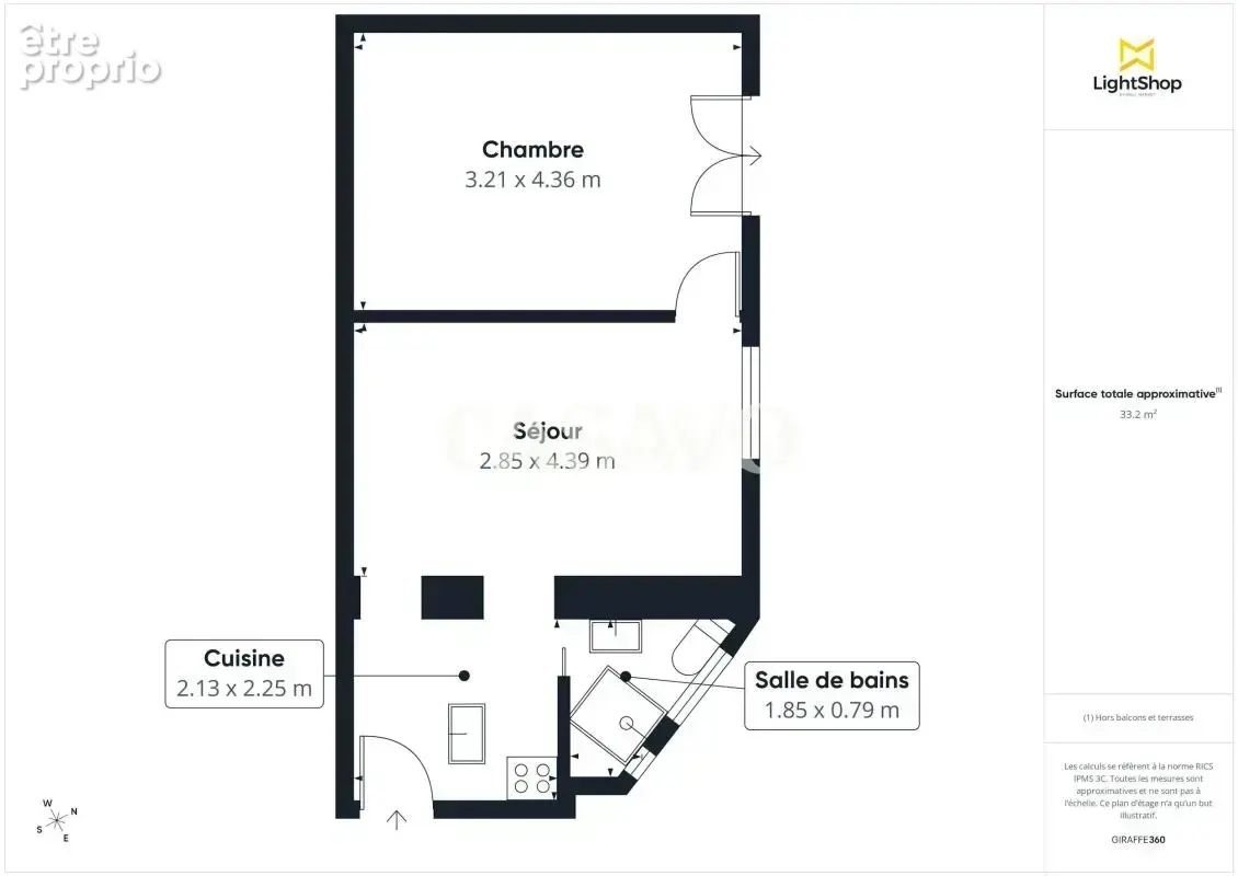 Vente Appartement 2 pièces de 34m² - 75004 Paris - photo 7