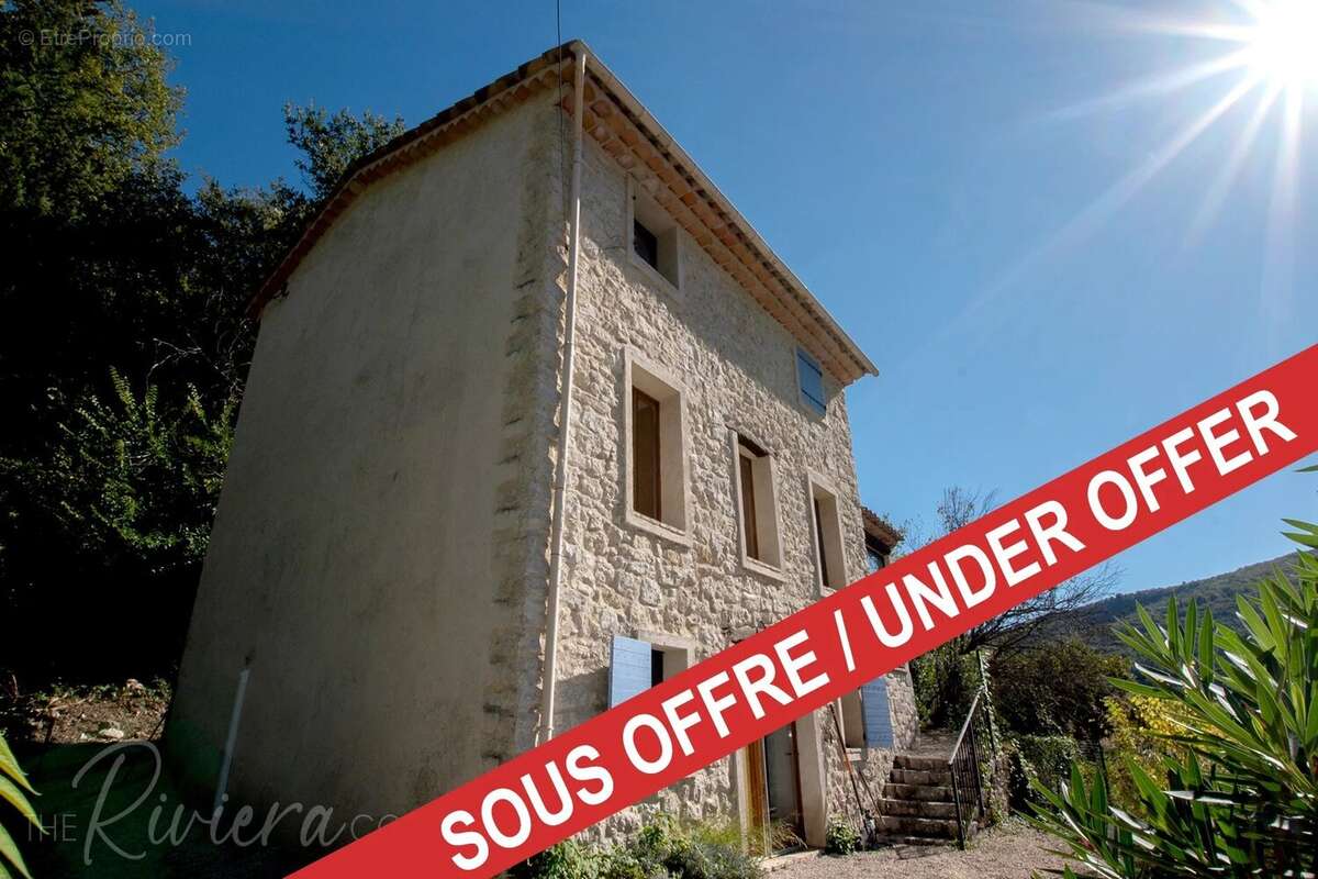 Maison à TOURRETTES-SUR-LOUP