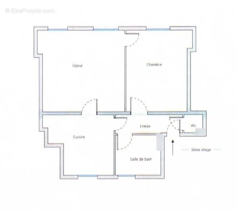 Appartement à PARIS-3E