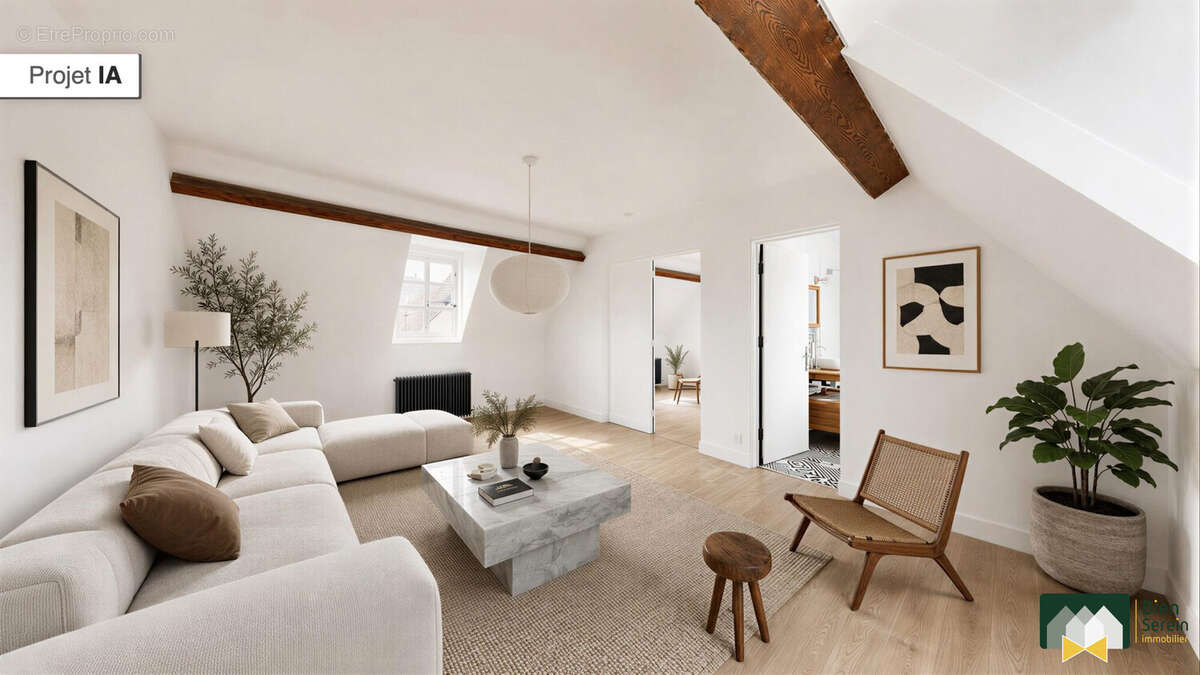 Appartement 49 m² à Chartres  - photo 2