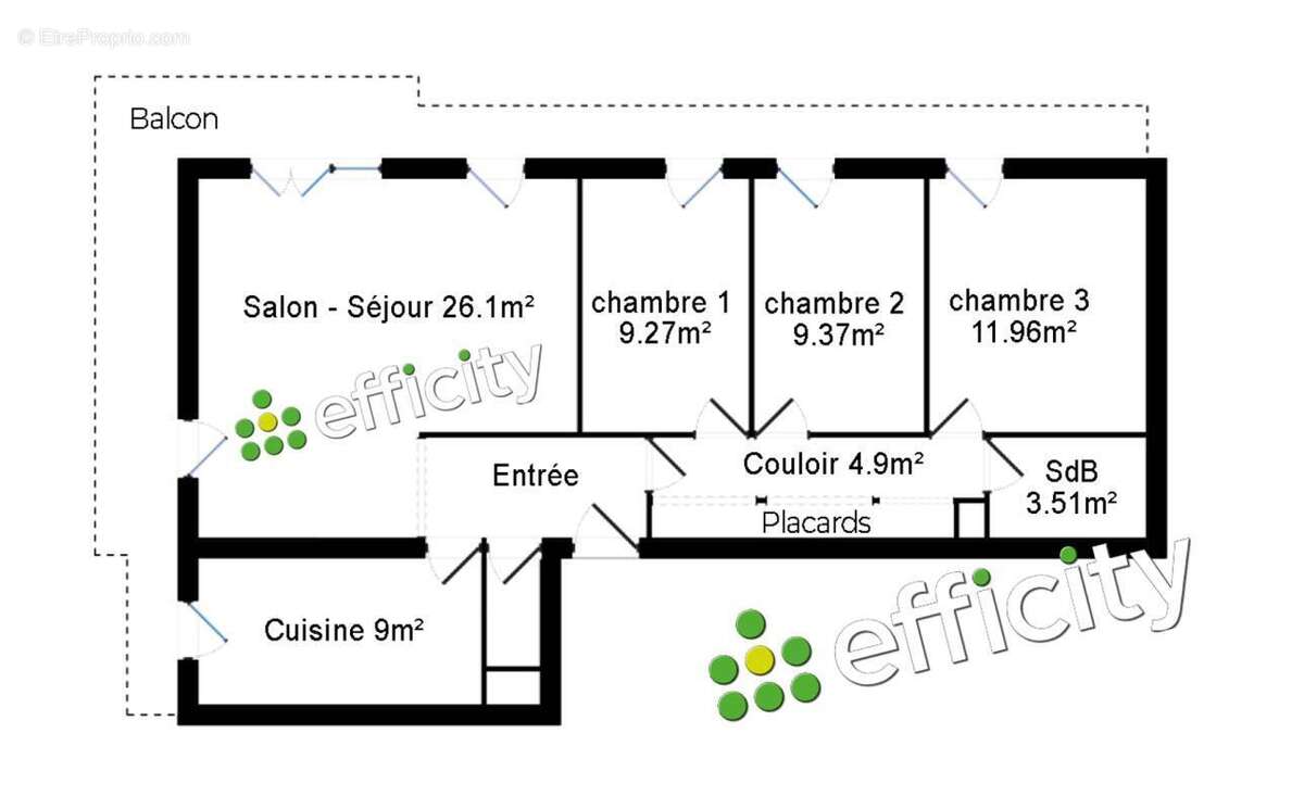 Appartement - photo 16