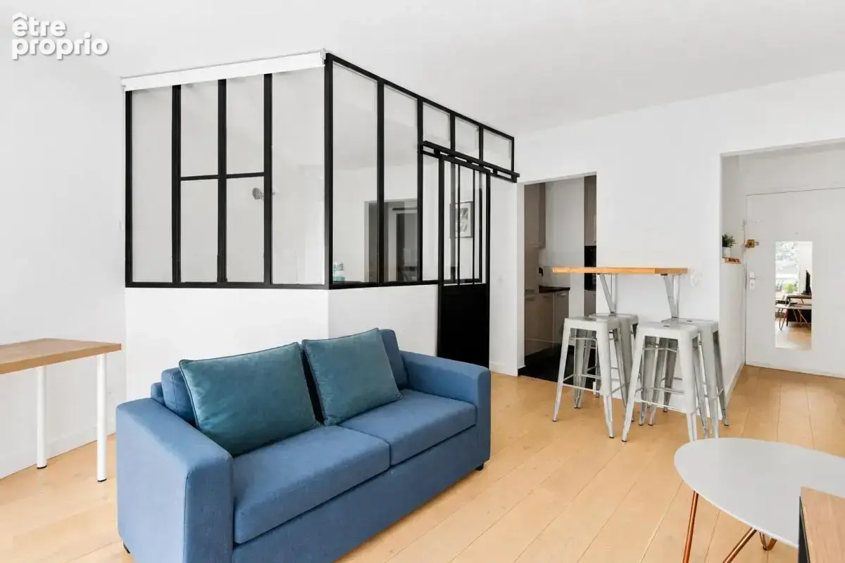 Studio avec coin nuit et balcon loggia situé à Paris 15 - photo 4