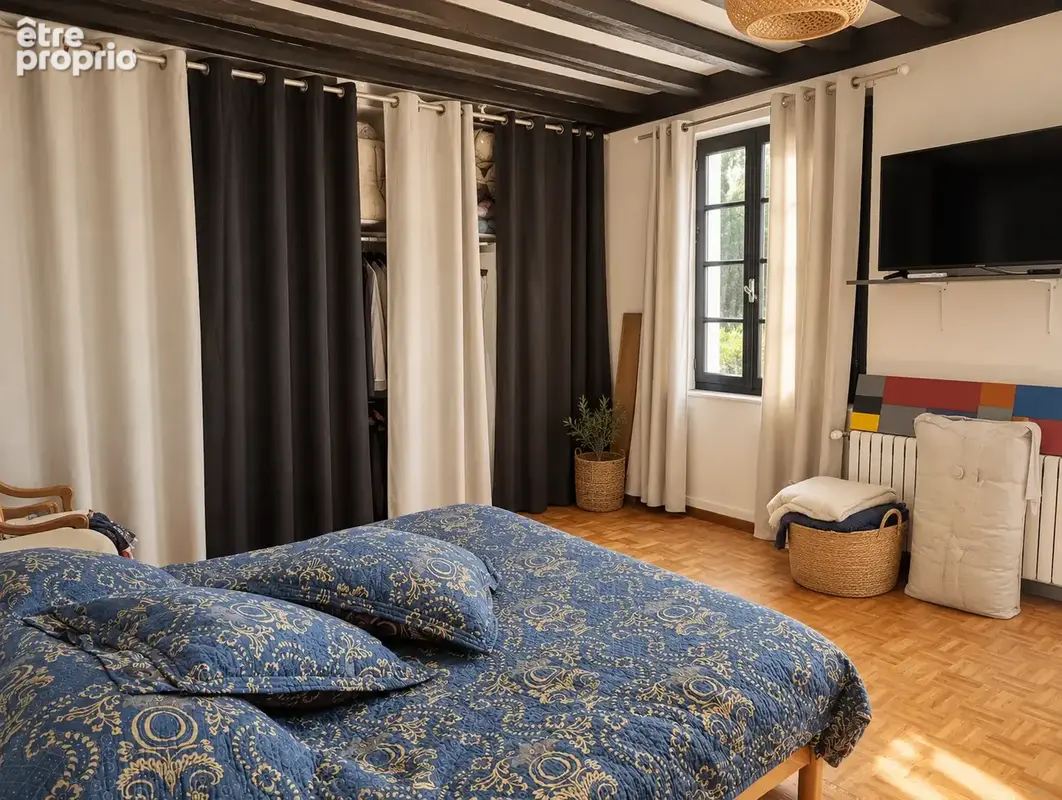 Maison vigneronne 4 faces   170 m2, 5 chambres, piscine et grand garage et jardin - photo 7