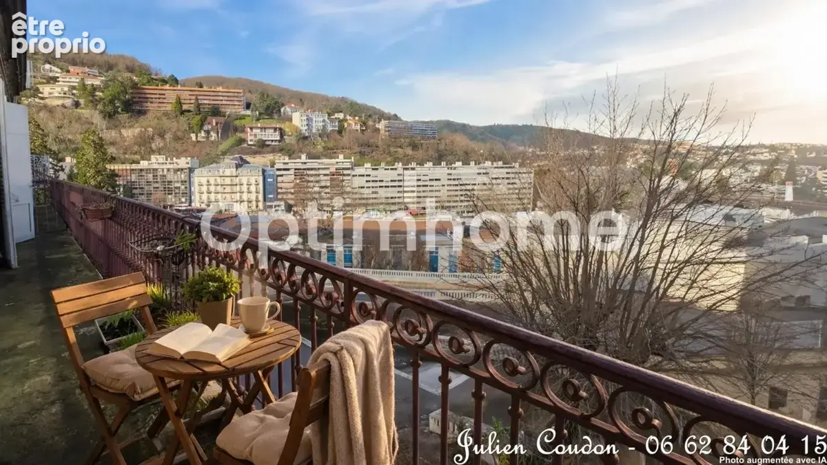 Royat centre thermal – 138 m² – 3 chambres – Balcon filant – Charme 1890 - photo 2