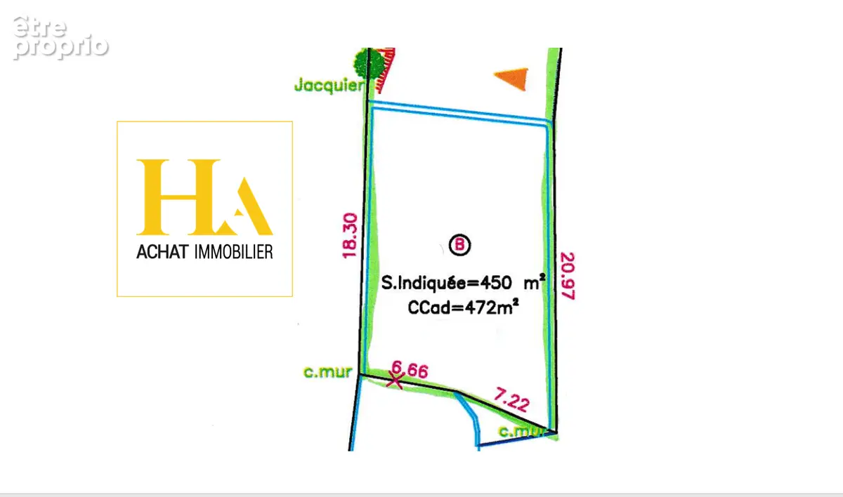 Terrain constructible 450 m² Sainte-Anne, secteur Chemin du Cap - photo 4
