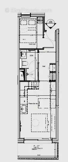Appartement à LES ALLUES