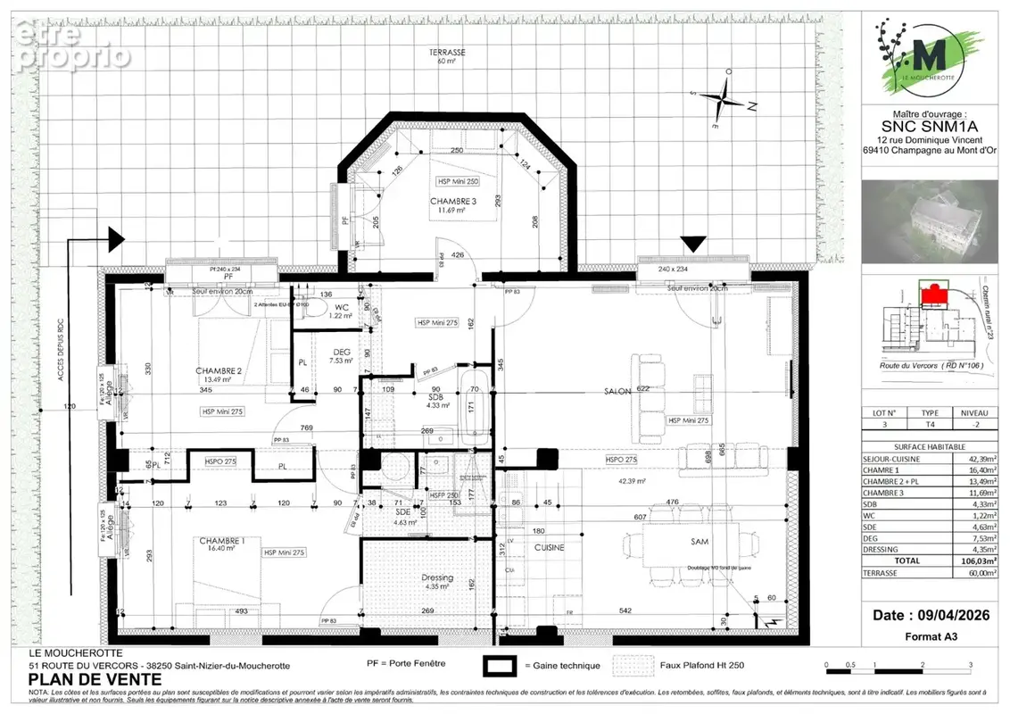 Dernier appartement disponible dans une résidence entièrement rénovée à Saint Nizier du Moucherotte - photo 3